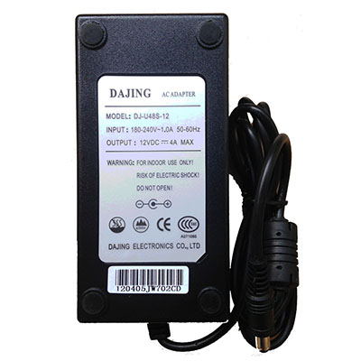 AC-DC 12V 4A Power Adapter