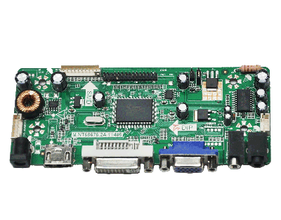 M.NT68676.2A LCD Controller Board with VGA DVI HDMI Inputs