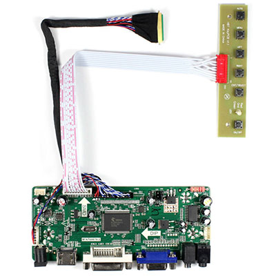 HDMI VGA DVI Audio LCD Controller board M.NT68676 for 15.6inch B156HW01 V.4 B156HW01 V.7 LP156WF1 N156HGEL11 1920x1080 LCD Panel